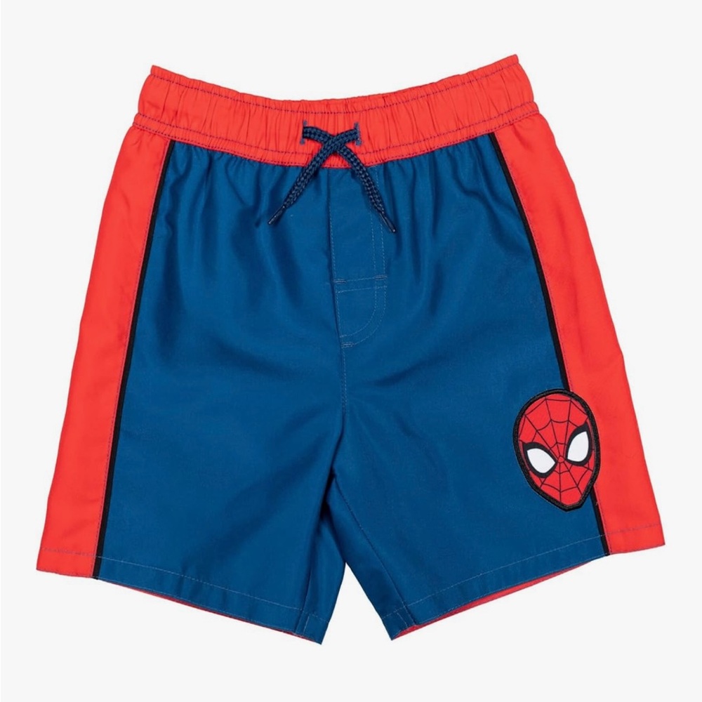 Marvel Blue and Red Spider-Man Swim Shorts